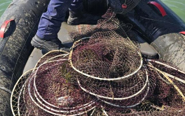 Θεσσαλονίκη: Εντοπίστηκαν και κατασχέθηκαν 96 ιχθυοπαγίδες στον Θερμαϊκό Κόλπο