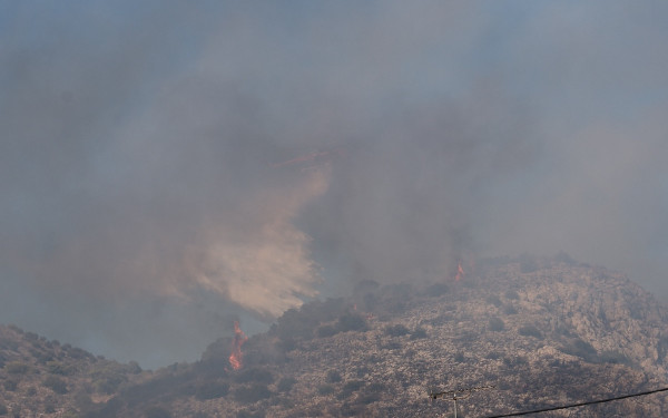Τραγωδία στη Σαλαμίνα, βρέθηκαν δύο σοροί κατά τη διάρκεια της κατάσβεσης - Σπεύδουν 15 πλωτά σκάφη για την παροχή βοήθειας