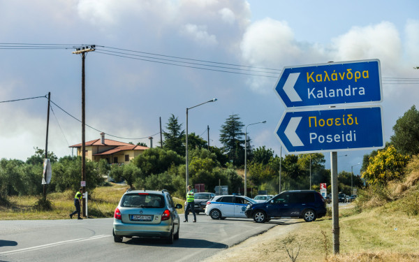 Χαλκιδική: Αποκαταστάθηκε η κυκλοφορία των οχημάτων στον δρόμο Σίβηρης - Φούρκας