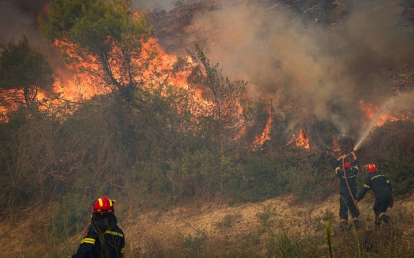 Χαλκιδική: Απαγόρευση κυκλοφορίας σε δασικές περιοχές σήμερα λόγω υψηλού κινδύνου πυρκαγιάς