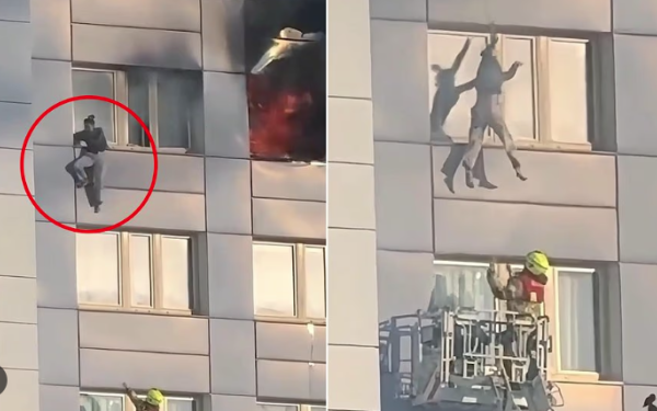 Βερολίνο: Γυναίκα βουτά από τον 11ο όροφο για να σωθεί από φωτιά – Δείτε βίντεο