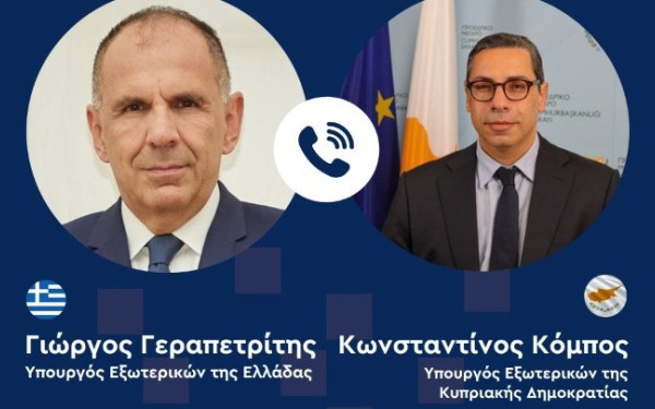 Ο Γ. Γεραπετρίτης: Αταλάντευτη η στήριξη της Ελλάδας στην επανένωση της Κύπρου στη βάση μιας δίκαιης και βιώσιμης λύσης