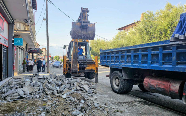 Δήμος Κατερίνης: Σε εξέλιξη οι παρεμβάσεις για τη μεγάλη αστική ανάπλαση στην είσοδο της πόλης