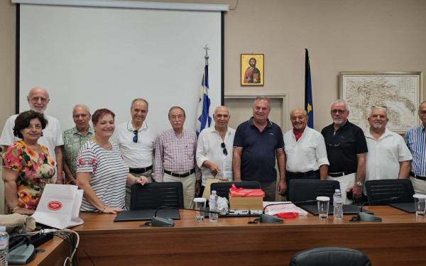 Στον δήμο Νέας Προποντίδας μέλη του Συλλόγου Ανταλλαγέντων με τη Συνθήκη της Λωζάννης στα Μουδανιά της Τουρκίας