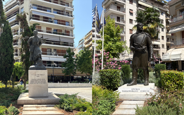 Τα viral της Θεσσαλονίκης: Τι κάνουν μια Ηπειρώτισσα και ένας Κρητικός στην πλατεία Φαναριωτών (βίντεο)