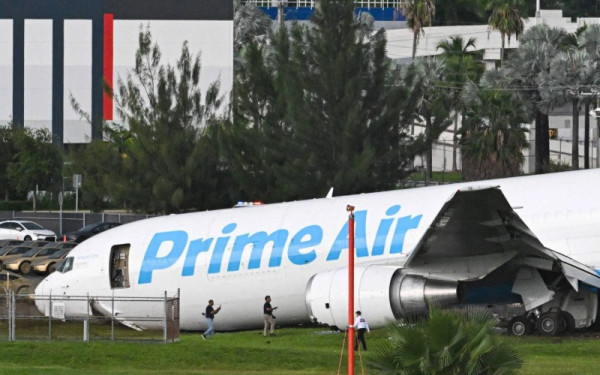 Τραγωδία στο Μαϊάμι: Boeing της Amazon βγήκε εκτός διαδρόμου - Βρέθηκαν τα μαύρα κουτιά (βίντεο)