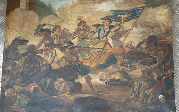 Συγκινητική ανακάλυψη στο Μόναχο: Φιλελληνικό αριστούργημα για τον ξεσηκωμό των Ελλήνων επιστρέφει στην χώρα από τον ιστορικό Ανδρέα Ασσαέλ