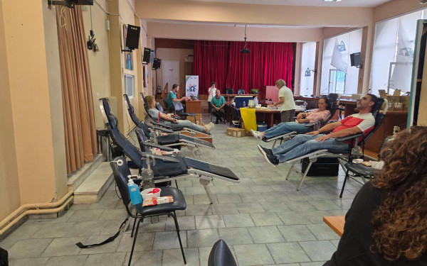 Νέο μήνυμα αλληλεγγύης και προσφοράς έστειλαν αιμοδότες του Δ. Ωραιοκάστρου
