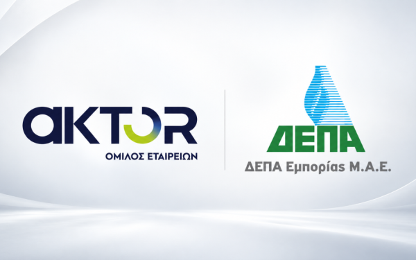 ΔΕΠΑ Εμπορίας: Στρατηγική συνεργασία με την AKTOR για την ανάπτυξη υβριδικών έργων ΑΠΕ 221,1 MW και έργων αποθήκευσης 250 MW