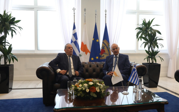 Ν. Δένδιας: Κύπρος και Ελλάδα άξονας σταθερότητας, σοβαρότητας και ασφάλειας στην Ανατολική Μεσόγειο
