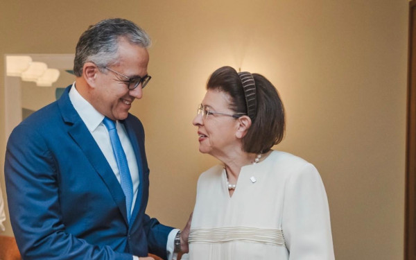 Η συνεργασία της Ελλάδας με την UNESCO και η παροχή τεχνογνωσίας στην Αφρική - Συνάντηση Λ. Μενδώνη και Khaled El-Enany