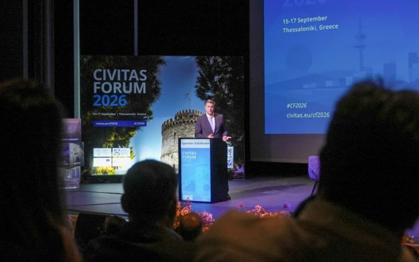 Τζιτζικώστας από το CIVITAS FORUM 2026: «Κάνουμε πράξη το μέλλον της κινητικότητας με την εφαρμογή της καινοτομίας στην καθημερινότητα των πολιτών»