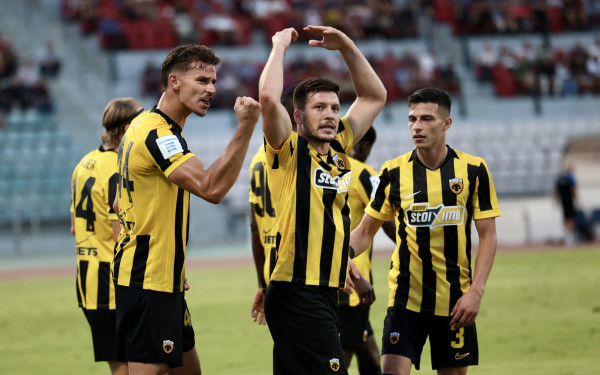 Super League: Με λυτρωτή τον Γιόβιτς έφυγε με το διπλό από τον Βόλο η ΑΕΚ