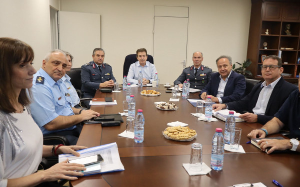Θεσσαλονίκη - Συνάντηση Αγγελούδη με Χρυσοχοϊδη: Συμφώνησαν κοινές δράσεις ΕΛ.ΑΣ και Δημοτικής Αστυνομίας