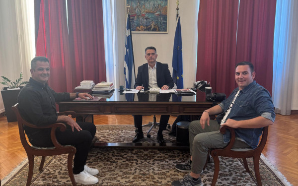 Θεσσαλονίκη - Μ. Μπεκίρης: Συνάντηση εργασίας με εκπροσώπους φορέων στο Διοικητήριο