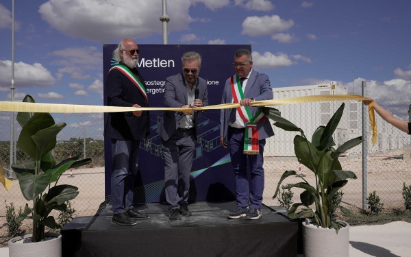 METLEN και Dolomiti Energia εγκαινίασαν έργο αποθήκευσης ενέργειας στην Απουλία