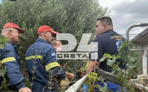 Ηράκλειο: 35χρονος ανασύρθηκε χωρίς τις αισθήσεις του από πηγάδι