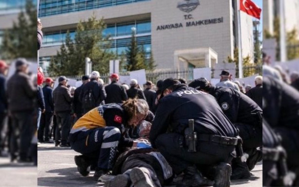 Τραγωδία στην Άγκυρα: Απόστρατος αστυνομικός αυτοκτόνησε σε διαδήλωση συνταξιούχων