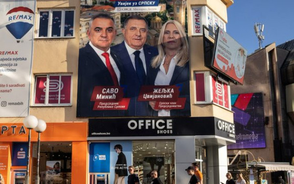 Με χαμηλή συμμετοχή του κόσμου οι εκλογές στη Βοσνία - Ποιος προηγείται της προεδρίας