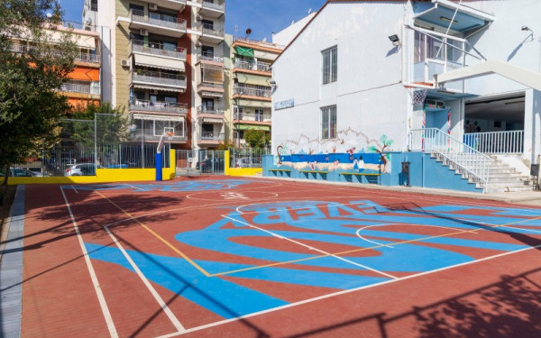 Θεσσαλονίκη: Νέα «πνοή» σε τρία γήπεδα μπάσκετ με τη σφραγίδα του κεντρικού Δήμου και της ΔΕΗ