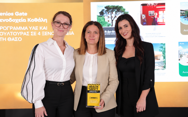 Διπλή διάκριση για τη Xenios Gate στα Ελληνικά Health & Safety Awards 2026