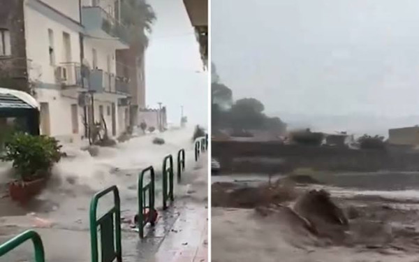 Εικόνες απόλυτης καταστροφής στη Σικελία, ανεμοστρόβιλοι αναποδογύρισαν αυτοκίνητα, ζημιές σε κτίρια και δεκάδες τραυματίες, δείτε βίντεο