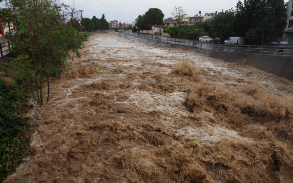 Κακοκαιρία: 295 τόνοι νερού ανά στρέμμα στη Στενή Ευβοίας - Πού σημειώθηκαν τα μεγαλύτερα ύψη βροχής (χάρτης)