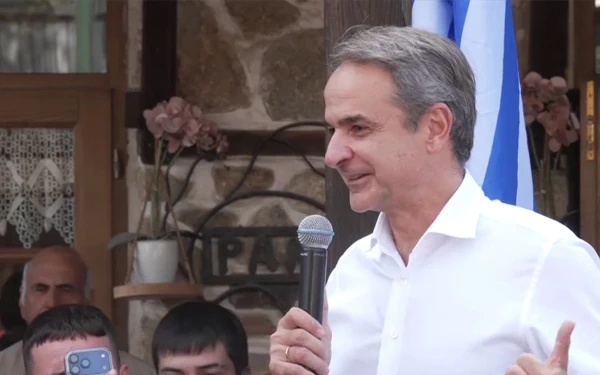 Χαλκιδική: Κάλεσμα Μητσοτάκη από την Αρναία για ανανέωση της «Συμφωνίας Αλήθειας»