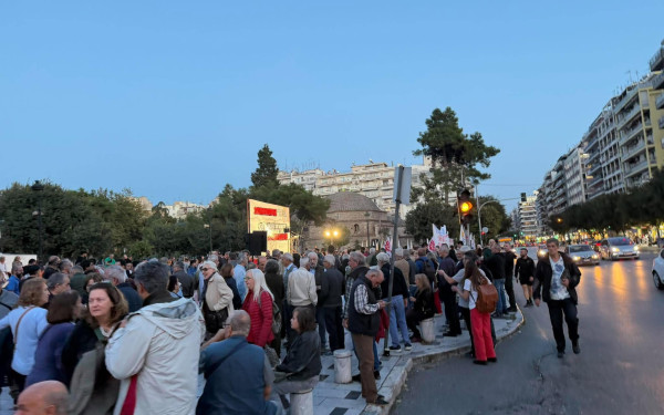 Θεσσαλονίκη: Συγκεντρώσεις διαμαρτυρίας με αφορμή την επίσκεψη Ρούμπιο στην Ελλάδα (βίντεο)