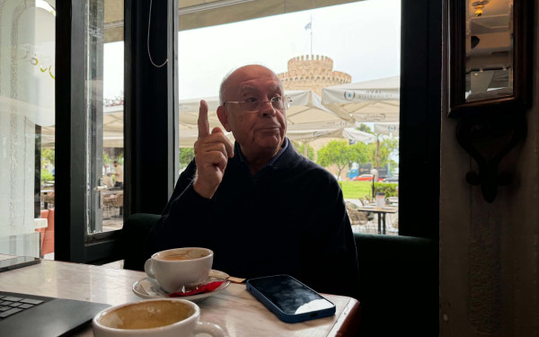 Πρωϊνός καφές με τον Γιώργο Σαλαγκούδη (βίντεο)