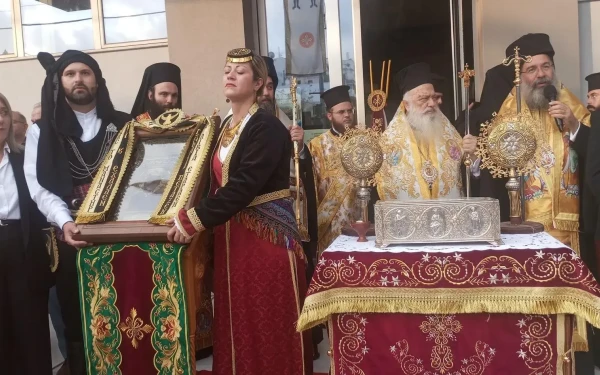 Ιστορική στιγμή για το Ρέθυμνο: Υποδέχθηκε για πρώτη φορά την Ιερά Εικόνα της Παναγίας Σουμελά