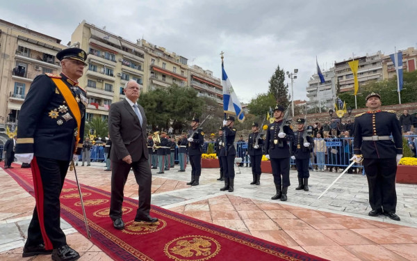 Θεσσαλονίκη: Με λαμπρότητα η δοξολογία για τον Άγιο Δημήτριο και την απελευθέρωση της πόλης
