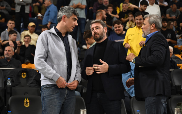 Στο Nick Galis Hall ο Νίκος Ανδρουλάκης για το παιχνίδι του Άρη στο Eurocup