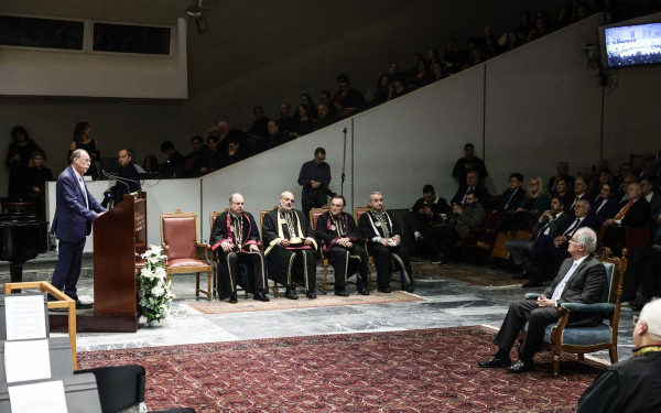 Παρουσία του Προέδρου της Δημοκρατίας ο επίσημος εορτασμός της 26ης Οκτωβρίου στο Αριστοτέλειο Πανεπιστήμιο