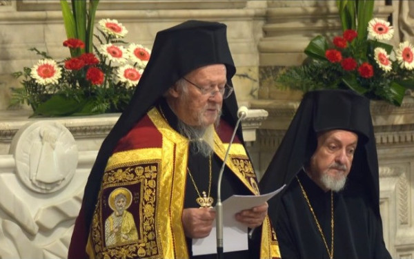 Oικουμενικός Πατριάρχης Βαρθολομαίος: «H Εκκλησία που κηρύττει την Ανάσταση πρέπει, συγχρόνως, να κηρύττει την ειρήνη»