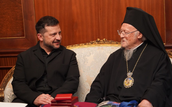 Συνάντηση Βαρθολομαίου – Ζελένσκι - Στήριξη στην Ουκρανία και έκκληση για επιστροφή των απαχθέντων παιδιών