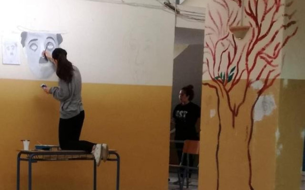 4ο ΓΕΛ Καλαμαριάς: Έκαναν το σχολείο...  γκαλερί