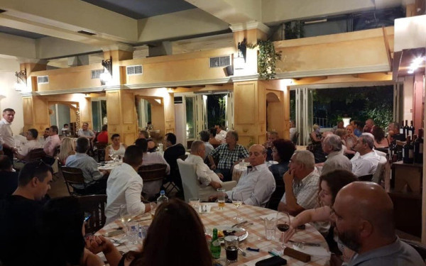 Με υποστηρικτές της υποψηφιότητάς του στο Ωραιόκαστρο συναντήθηκε χθες ο Γιάννης Καραγιάννης