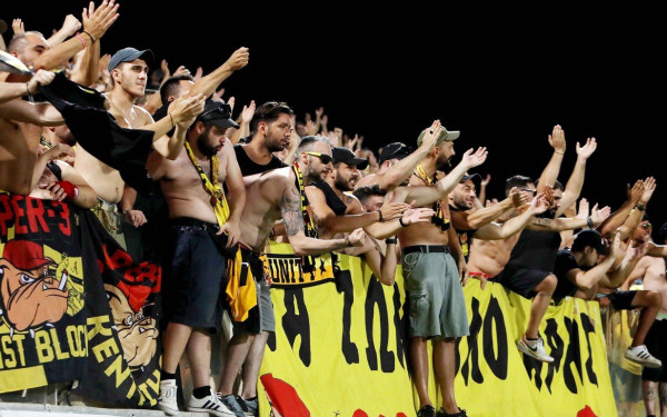 Μηχανοκίνητη πορεία διαμαρτυρίας των οπαδών του Άρη πριν το ντέρμπι του μπάσκετ με τον ΠΑΟΚ