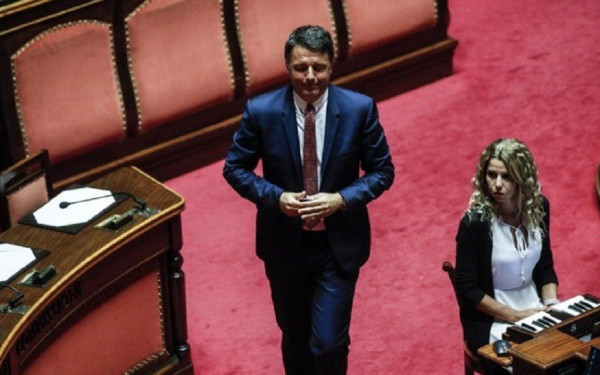 Ματέο Ρέντσι: «Στηρίζουμε την υποψηφιότητα του Μάριο Ντραγκι για την Κομισιόν»