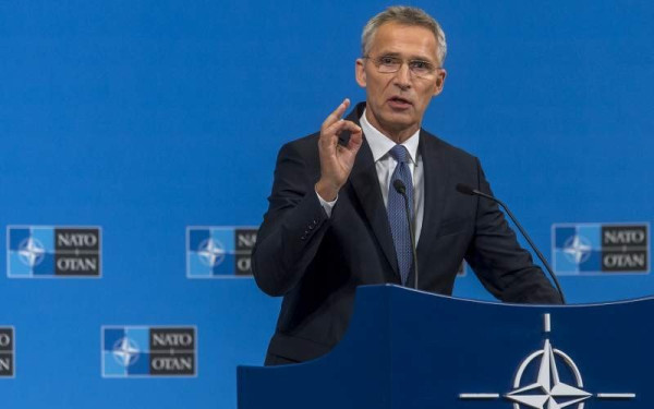 Γ. Στόλτενμπεργκ: Το ΝΑΤΟ υποστηρίζει ακλόνητα την Ουκρανία