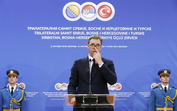 Αλ. Βούσιτς: Σταθεροποιητικός ο ρόλος της Τουρκίας στα Βαλκάνια