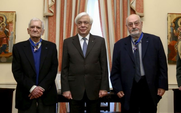 Τ. Πατρίκιος και Κ. Γεωργουσόπουλος παρασημοφορήθηκαν από τον ΠτΔ