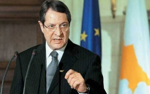 Ν. Αναστασιάδης: Ψέμα το ότι οι παράνομες ενέργειες της Τουρκίας είναι για τα δικαιώματα των Τουρκοκυπρίων