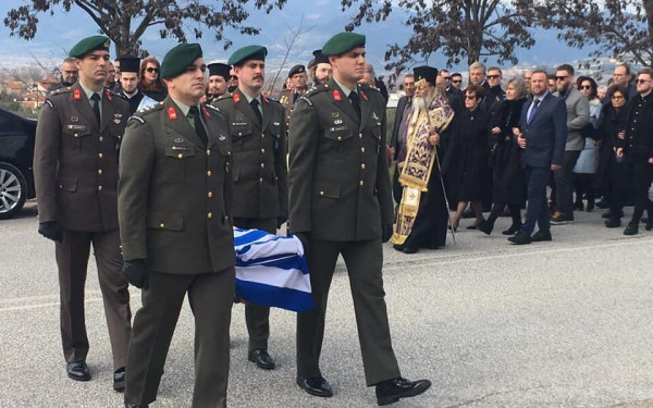 Κηδεύτηκε στο Σιδηρόκαστρο Σερρών ο ήρωας Γεώργιος Κατσάνης