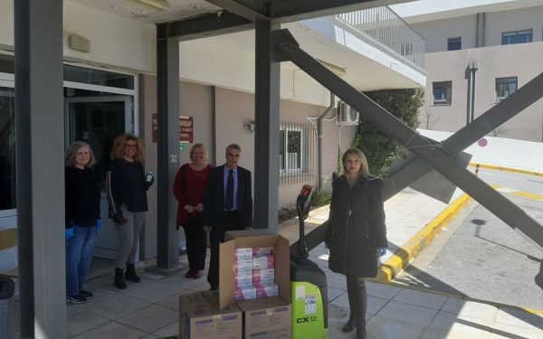 Πέντε χιλιάδες μάσκες στο γενικό νοσοκομείο Χαλκιδικής από την ΠΕ Χαλκιδικής