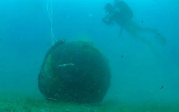 Καβάλα: Βρέθηκε αντιαρματική νάρκη 25 μέτρα από την ακτή 