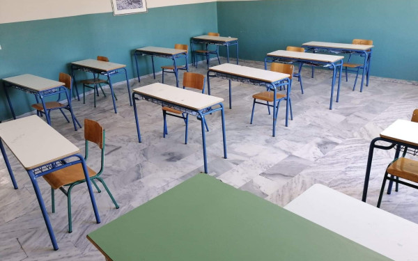 Πλημμύρισε το ΕΕΕΕΚ Κορδελιού- Δεν γίνονται μαθήματα