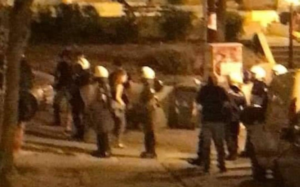 Νεολαία ΣΥΡΙΖΑ: Η βίαιη έφοδος των ΜΑΤ στην Άνω Πόλη θυμίζει σκοτεινές εποχές (φωτ.)