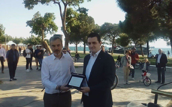 Κ. Ζέρβας: Στόχος μας είναι να τετραπλασιαστεί το δίκτυο ποδηλατόδρομων στην πόλη (Βίντεο)